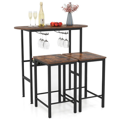 3-Piece Counter Height Dining Table Set