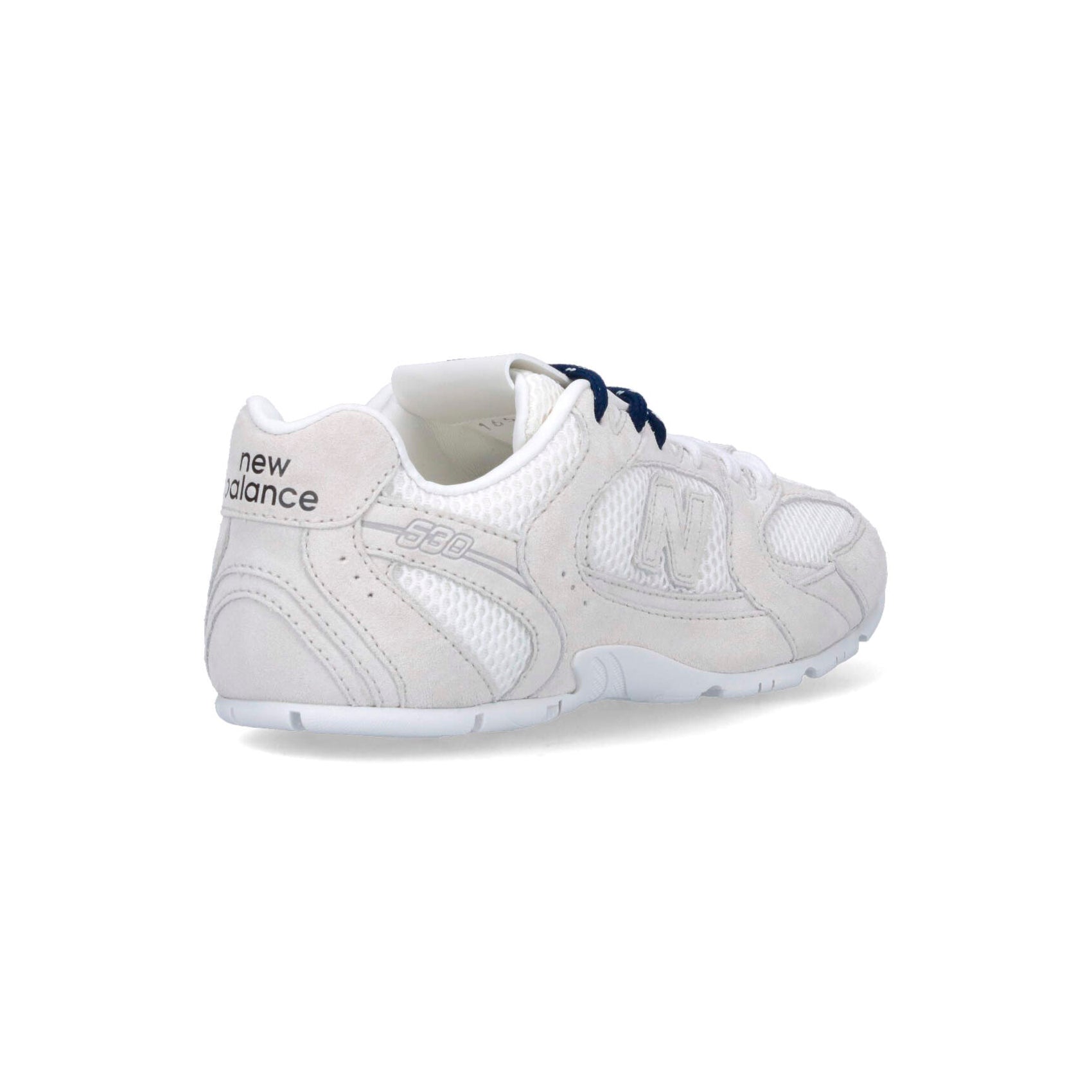 Baskets New Balance 530 Blanc Cassé x Miu Miu Édition Limitée