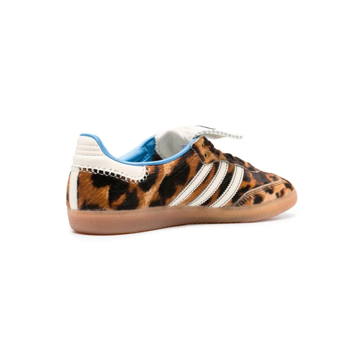Adidas Samba Basse Imprimé Léopard et Crème x Wales Bonner Édition Limitée