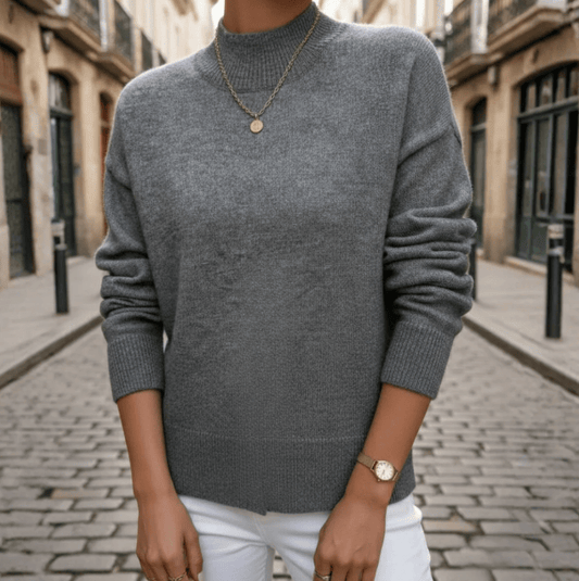 Women's High Neck Sweater