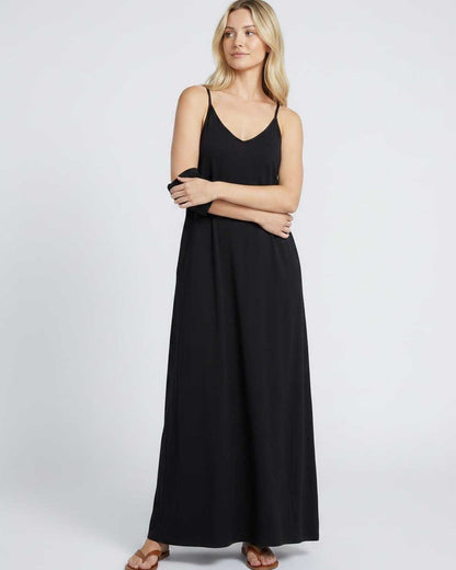 Flowy Maxi Dress | Strappy Long Dress23