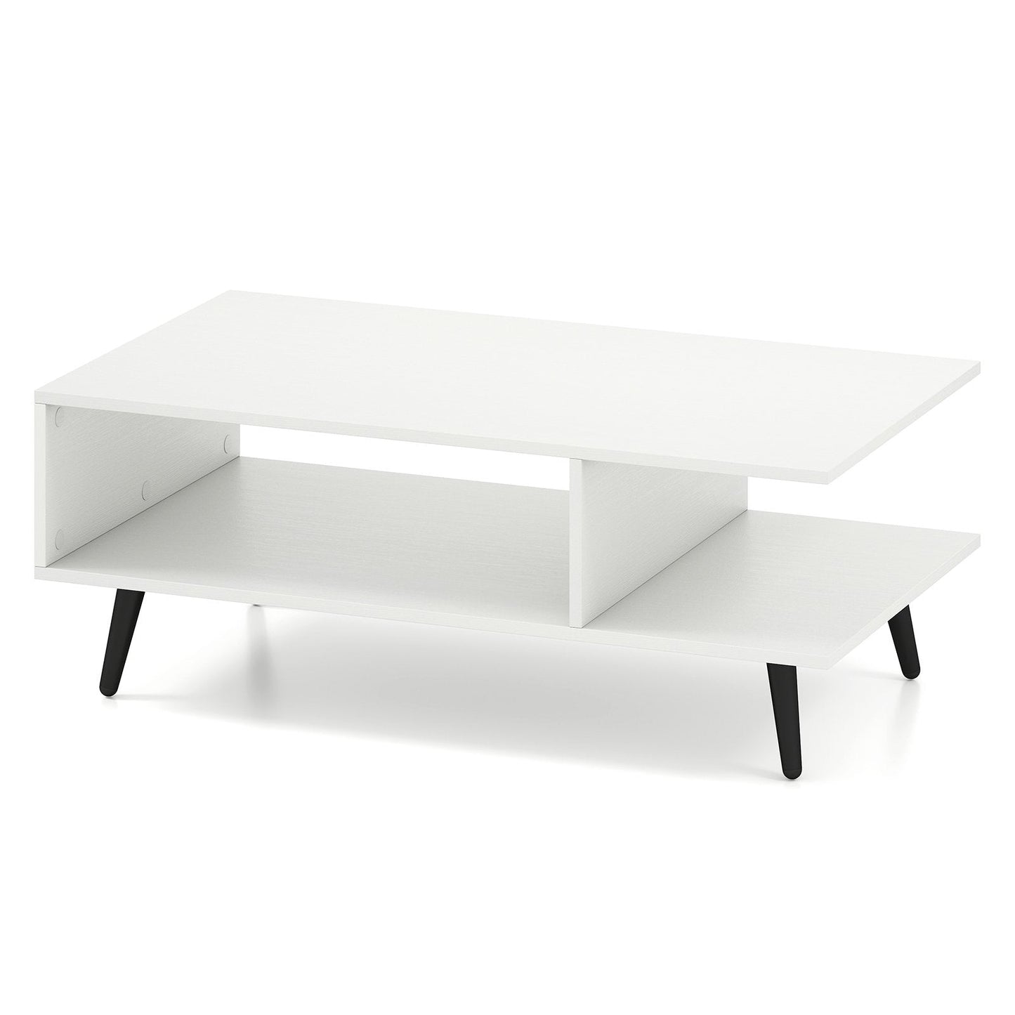 Mid-Century Modern Coffee Table with Storage