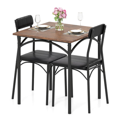 Modern 3-Piece Kitchen Dining Table Set