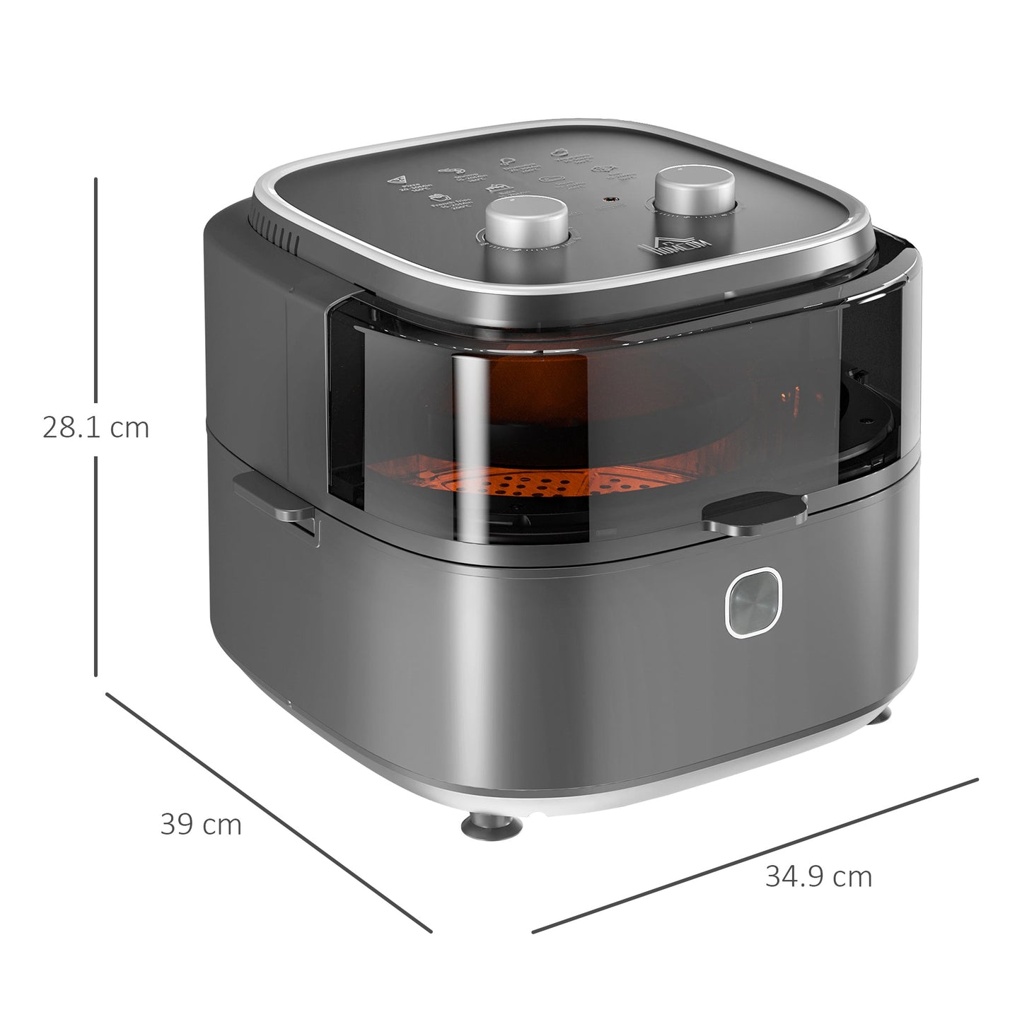 Air Fryer 6.5L – Oil-Free, Healthy Family Recipes