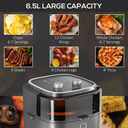 Air Fryer 6.5L – Oil-Free, Healthy Family Recipes